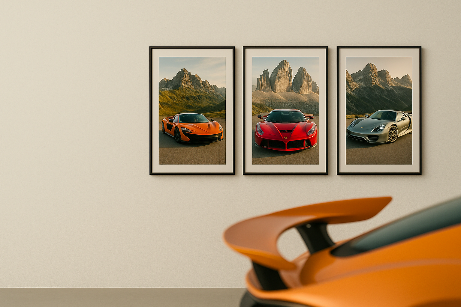 Holy Trinity Wall Display